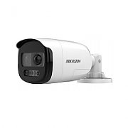 • Camera Hikvision ColorVu Bullet DS-2CE12DF3T-PIRXOS  2.8mm , 11M PIR Siren Audio Fixed ,senzor de imagine : 2 MP, 1920 × 1080 resolution, IR 40M,  24/7 color imaging with F1.0, IP67 aperture, WDR WDR : ≥130 dB, Frame Rate : TVI: 1080p @ 25 fps/30 fps , lentila 2.8 MM, IP67, temperatura de_1