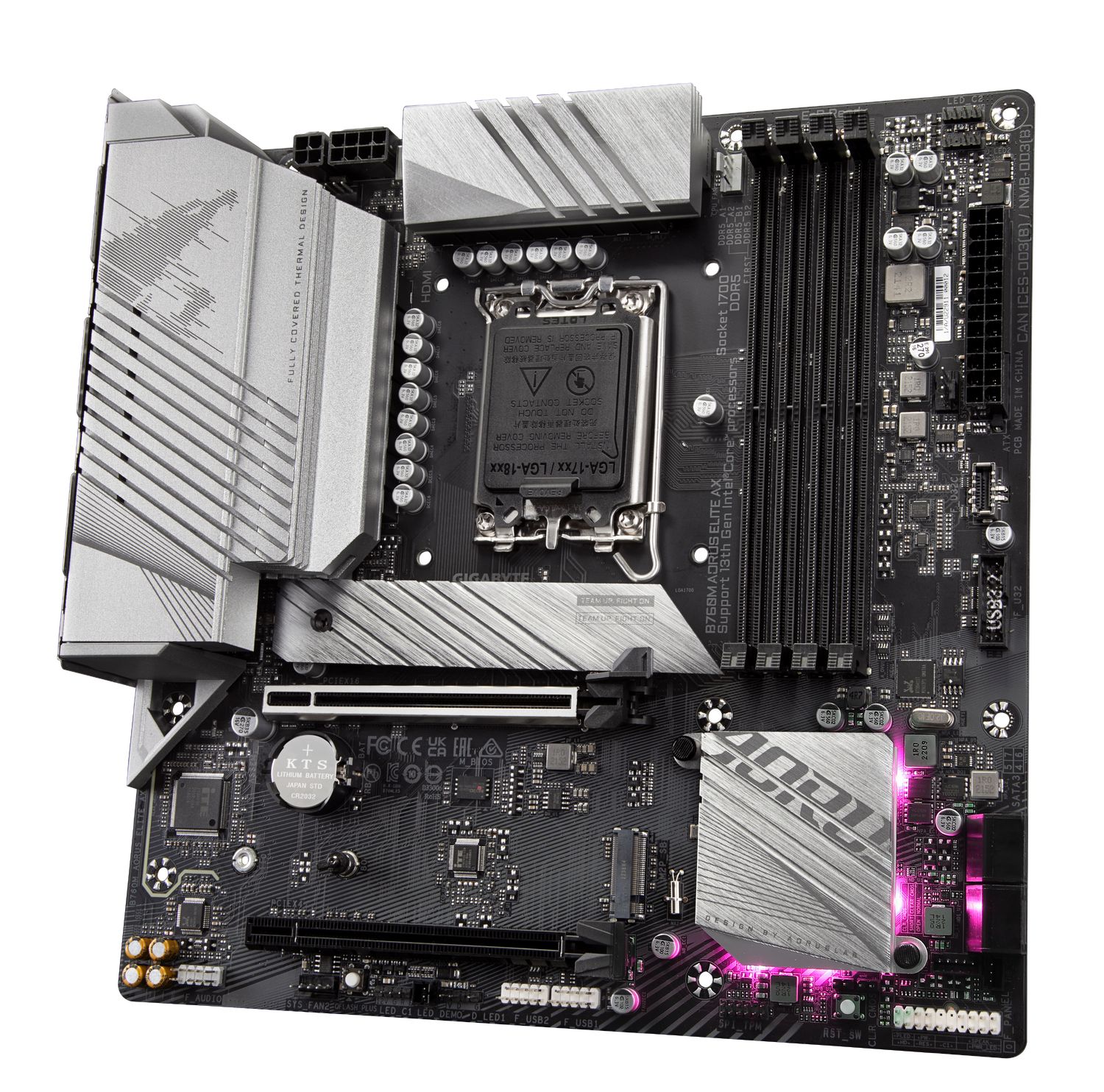 GIGABYTE Main Board Desktop B760M AORUS ELITE AX_2