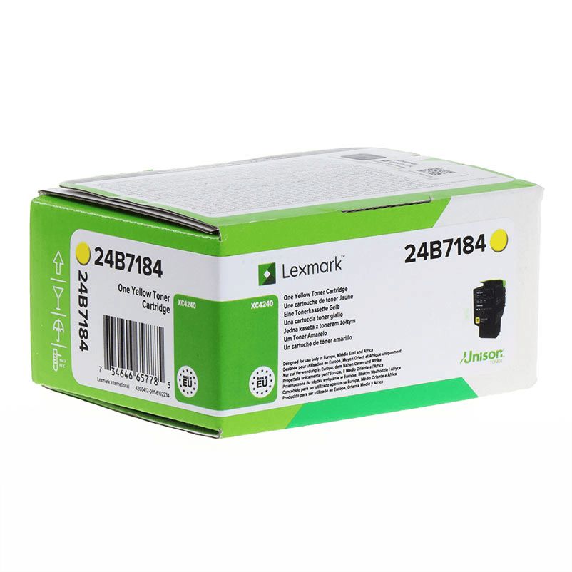 LEXMARK 24B7184 TONER YEL 6K XC4240_2