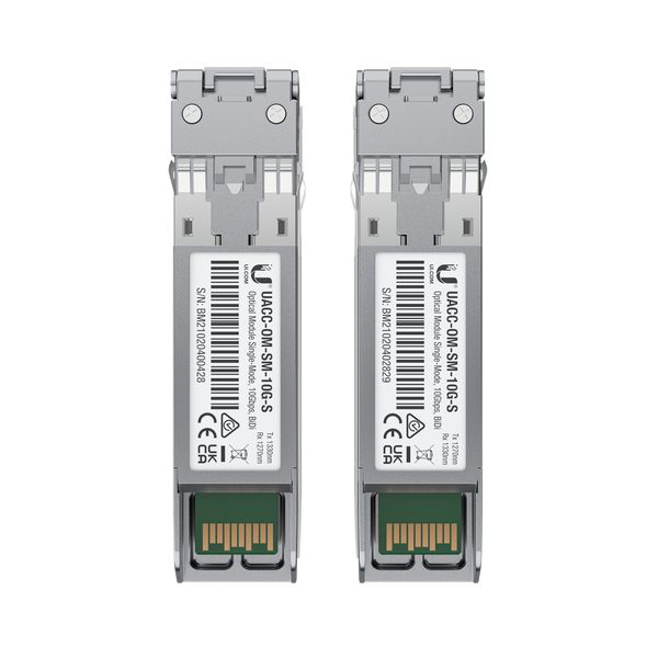 Ubiquiti SFP+ UACC-OM-SM-10G-S-2 Single-Mode Fiber LC-Simplex (2er-Pack) UF-SM-10G-S: SFP+, 10 Gbps_2