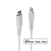 Cablu Lindy 2m USB C 2.0 to Lightning, alb_1