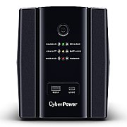 UPS CYBER POWER Line Int. cu management,  LED,  2200VA/ 1320W, AVR, 4xsocket Shucko, indic. status cu LED, 2 x baterie 12 V/9Ah, Backup 60 - 90 min, incarc. 8h, con. USB, combo RJ45, charg.: USB-A / USB-C, GreenP, 