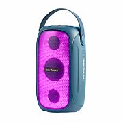 Boxa portabila Serioux PartyBoom, putere RMS: 55W, raport S/N  >70dB, T.H.D.: <0.3%, frecventa : 40Hz~20KHz, baterie: 7.4V 3600Mah , functie TWS, functie Extra Bass, 8 moduri de iluminare RGB , IPX5 Waterproof/Bluetooth/USB/TF card/AUX_7