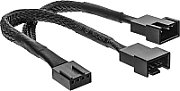 inLine® Y-Kabel für Lüfter PWM 4pol Molex 1 Stecker / 2 Buchse, 0,15m_1