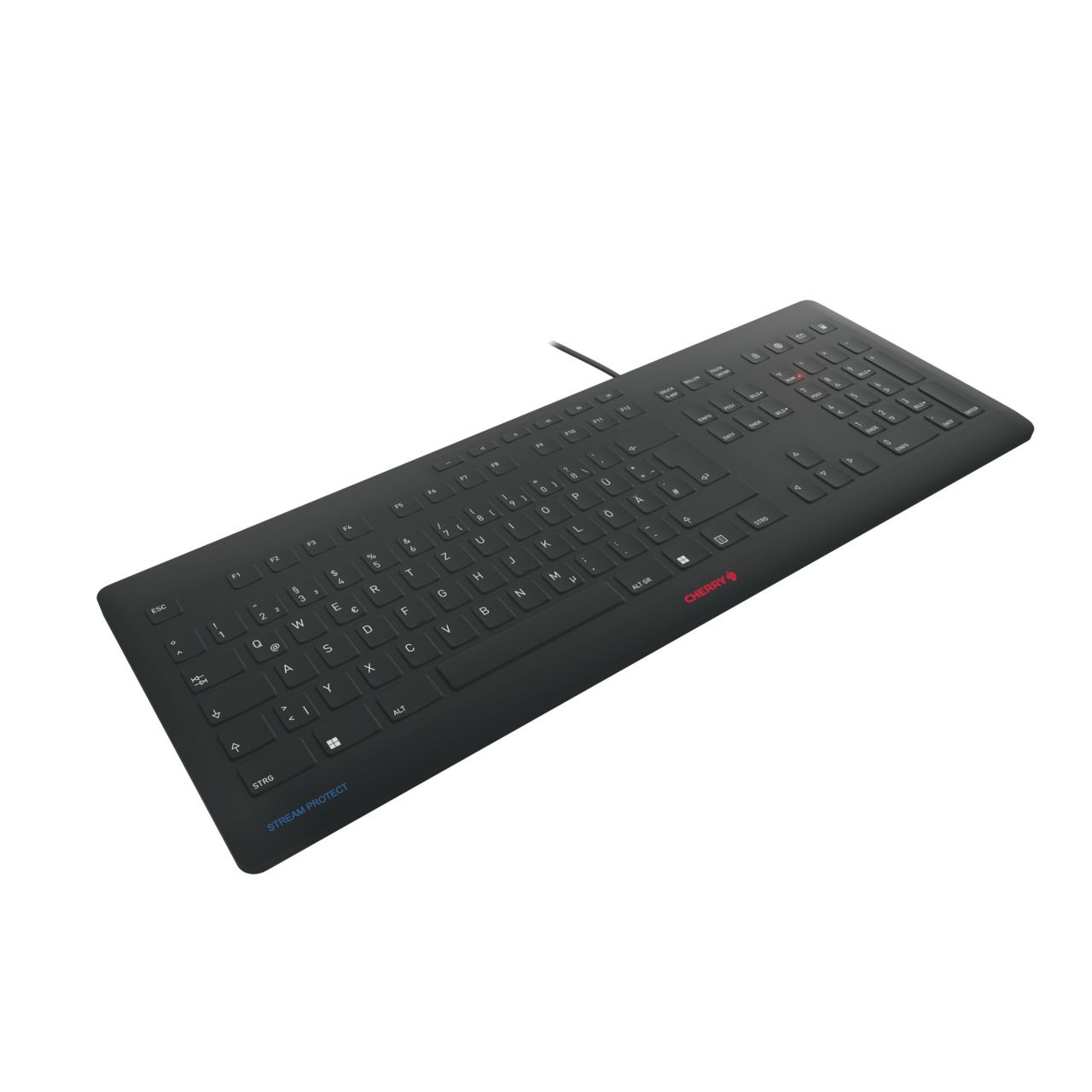 Cherry Keyboard STREAM PROTECT [DE] black +++ mit hochwertiger Schutzmembran_2