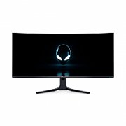 Monitor Dell Gaming Alienware 34'' AW3423DWF, 86.82 cm, Maximum preset resolution: DisplayPort: 3440 x 1440 at 165 Hz, HDMI: 3440 x 1440 at 100 Hz, Screen type Color Active Matrix, Panel technology QD OLED, Backlight OLED, Faceplate coating Anti reflection, Aspect ratio 21:9, Pixel per inch (PPI)_10