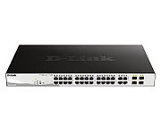 NET SWITCH 24PORT 10/100/1000/POE 4SFP DGS-1210..._1