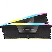 CORSAIR DDR5 6000MT/s 64GB 2x32GB DIMM Unbuffered 40-40-40-77 Std PMIC AMD EXPO VENGEANCE RGB DDR5 Cool Grey Heatspreader_2