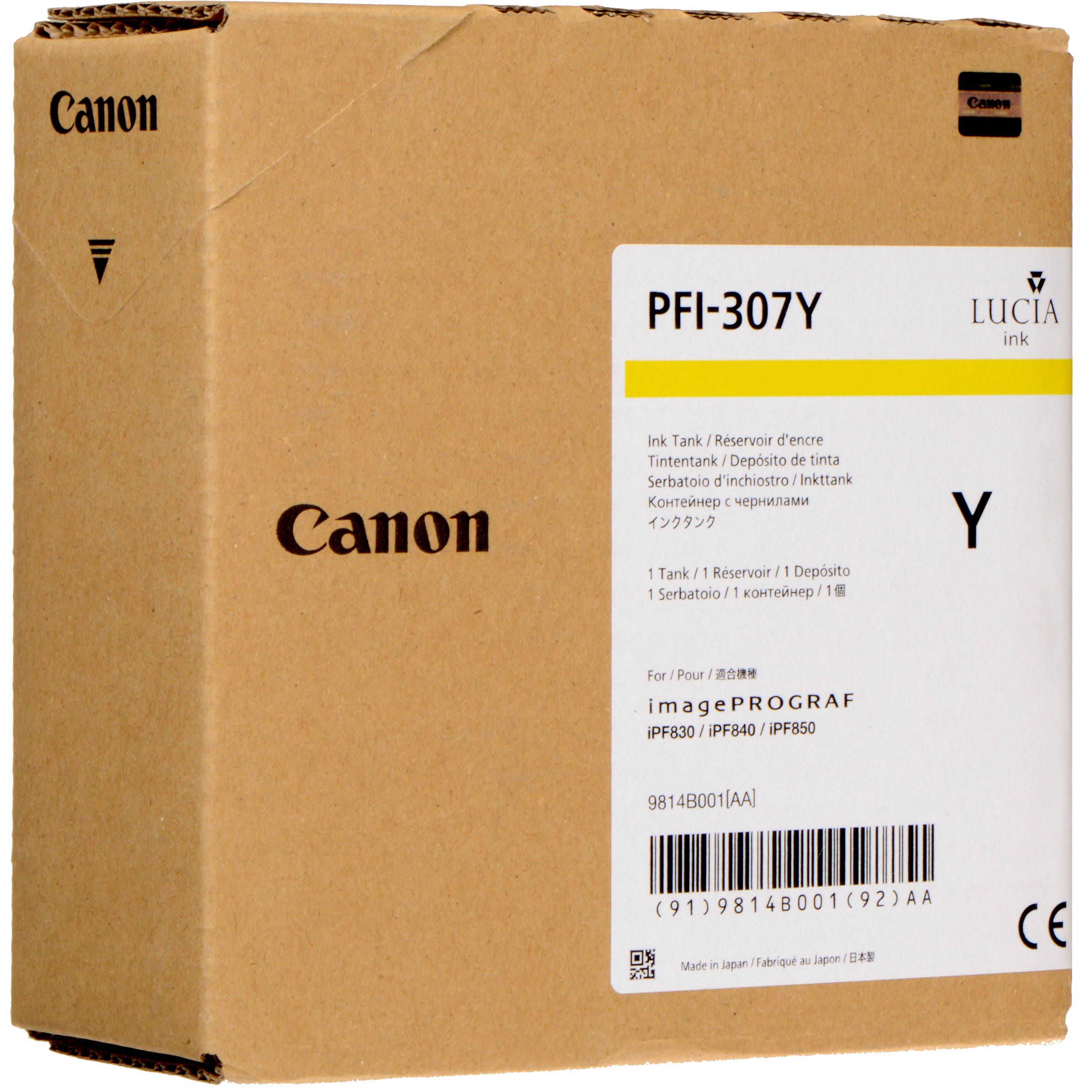 CANON PFI307Y INK TANK PFI-307 YELLOW_2