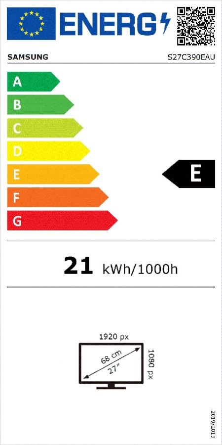 Samsung LCD S27C390EAU 27