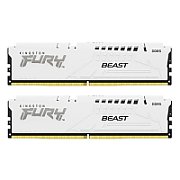 Memorie RAM Kingston, DIMM, DDR5, 64GB, 5600MHz, CL36, 1.35V, FURY Beast White, Kit of 2_1