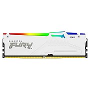 Memorie RAM Kingston, DIMM, DDR5, 16GB, 5600MHz, CL36, 1.35V, FURY Beast White, RGB_1