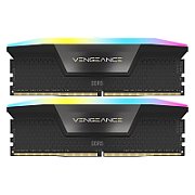 Vengeance RGB 64GB (2x32GB), DDR5, 6400MHz, CL32, 2x16GB, 1.4V Intel XMP, Negru_1