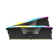 Vengeance RGB 64GB (2x32GB), DDR5, 6400MHz, CL32, 2x16GB, 1.4V Intel XMP, Negru_5