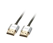 Cablu Lindy Slim 3m High Speed HDMI, Cromo_1