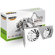 INNO3D GEFORCE RTX 4060 Ti TWIN X2 OC WHITE (2565MHz/ 18Gbps) / 8GB GDDR6 / 128-bit   / DP+DP+DP+HDMI / VA53W / AD1066711_1