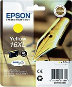 Cartus Cerneala Original Epson Yellow, T1634, pentru WF2540, , incl.TV 0.11 RON, 