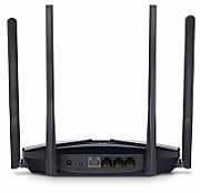 Mercusys MR60X Dual-Band WiFi 6 Router (AX15000), Standarde wireless: Wi-Fi 802.11ax / ac / a / b / g / n, Viteza wireless:   1201 Mbps (5 GHz) + 300 Mbps (2.4 GHz), Interfata:   1 × Port WAN Gigabit + 3 porturi Gigabit LAN, 4 x Antene externe de 5dBi._3