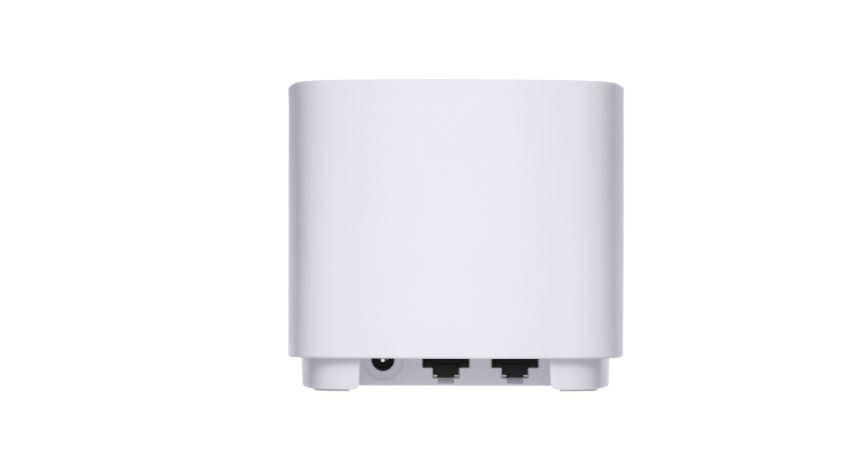 Asus dual-band large home Mesh ZENwifi system, XD4 PLUS 1 pack; white, AX1800 , 1201 Mbps+ 574 Mbps, 128 MB Flash, 256 MB RAM ; IEEE 802.11a, IEEE 802.11b, IEEE 802.11g, WiFi 4 (802.11n), WiFi 5 (802.11ac), WiFi 6 (802.11ax), IPv4, IPv6, 2 x antene interne, MIMO technology, Dual Band, 2.4 G Hz / 5_2