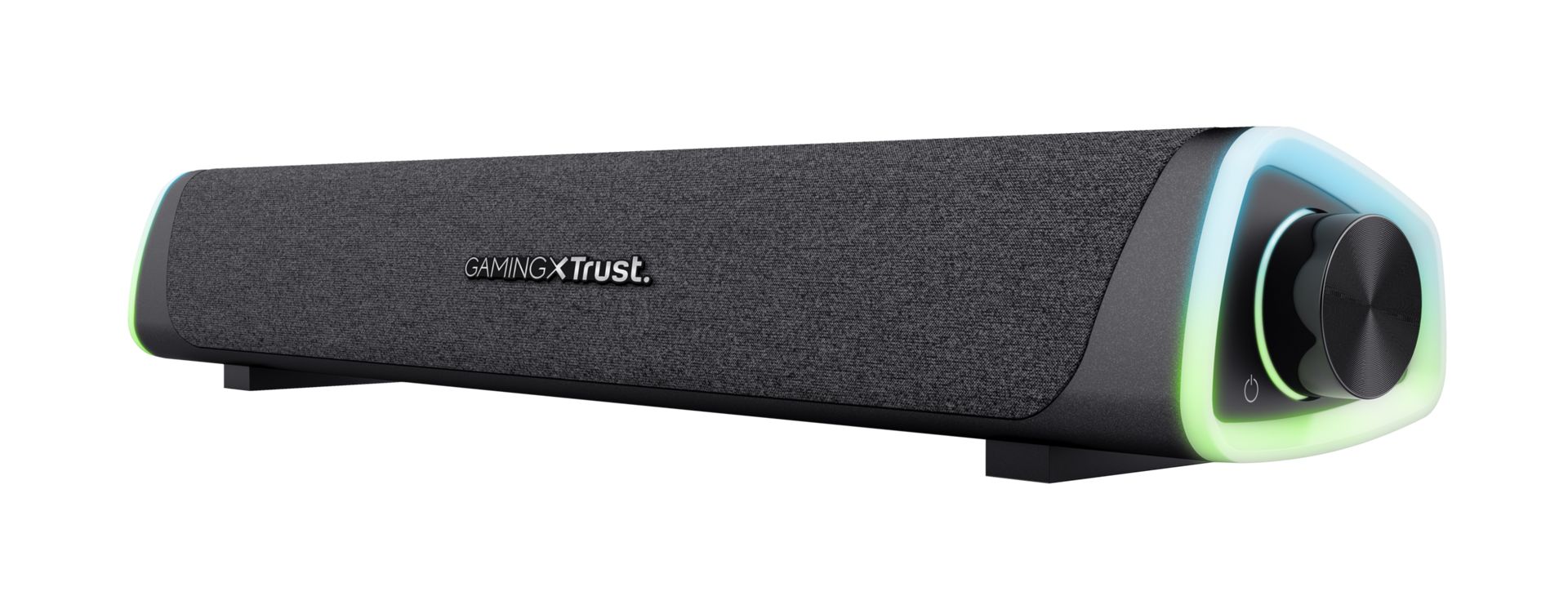 Soundbar Trust GXT 620 Axon, puetere (RMS) 6W, frecventa 20 Hz - 20.000 Hz, audio input 3.5mm (1.4m), iluminare RGB, alimentare prin USB,  negru_2