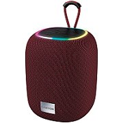 CANYON BSP-8, Bluetooth Speaker, BT V5.2, BLUETRUM AB5362B, TF card support, Type-C USB port, 1800mAh polymer battery, Max Power 10W, Red, cable length 0.50m, 110*110*135mm, 0.57kg_1