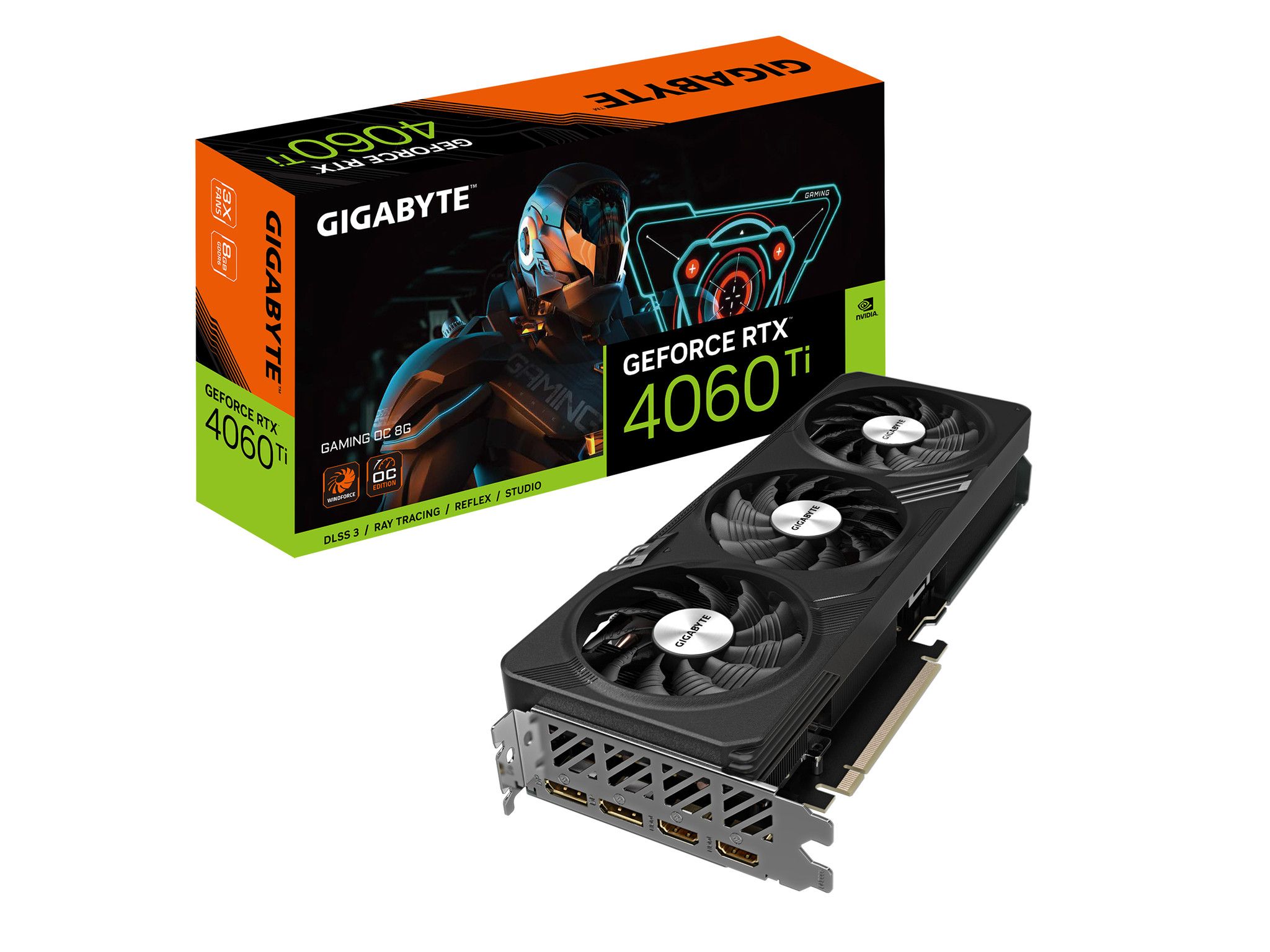 Gigabyte Video Card NVIDIA GeForce RTX¬¬ 4060 Ti GAMING OC 16G (16GB GDDR6/128bit, PCI-E 4.0, 2xDP, 2xHDMI, Recommended PSU 500W) ATX_3