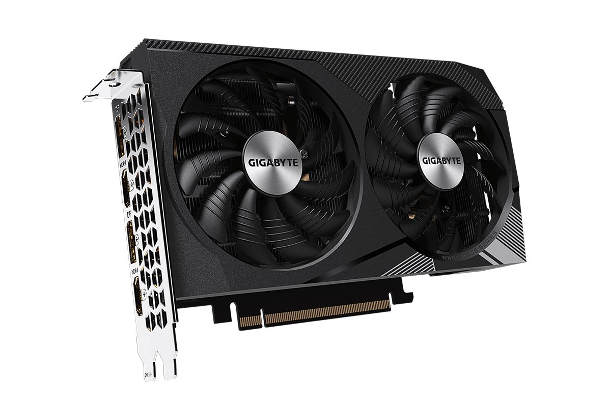 GeForce RTX™ 3060 GAMING OC 8G (rev. 2.0) 8 GB GDDR6 128 bit PCI-E 4.0 DisplayPort 1.4a *2 HDMI 2.1 *2 ATX https://www.gigabyte.com/Graphics-Card/GV-N3060GAMING-OC-8GD- rev-20/sp#sp_2