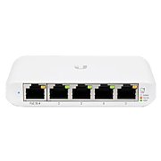 Ubiquiti UniFi Switch, USW-FLEX-3,(3-PACK) 5x 10/100/1000 Mbps RJ45 Ports,4 x 802.3at PoE, consum 5w, alocare POE/port-15.4w, PoE Out (Ports 2-5), dimensiuni: 122.5 x 107.1 x 28.0 mm, greutate: 230g._1