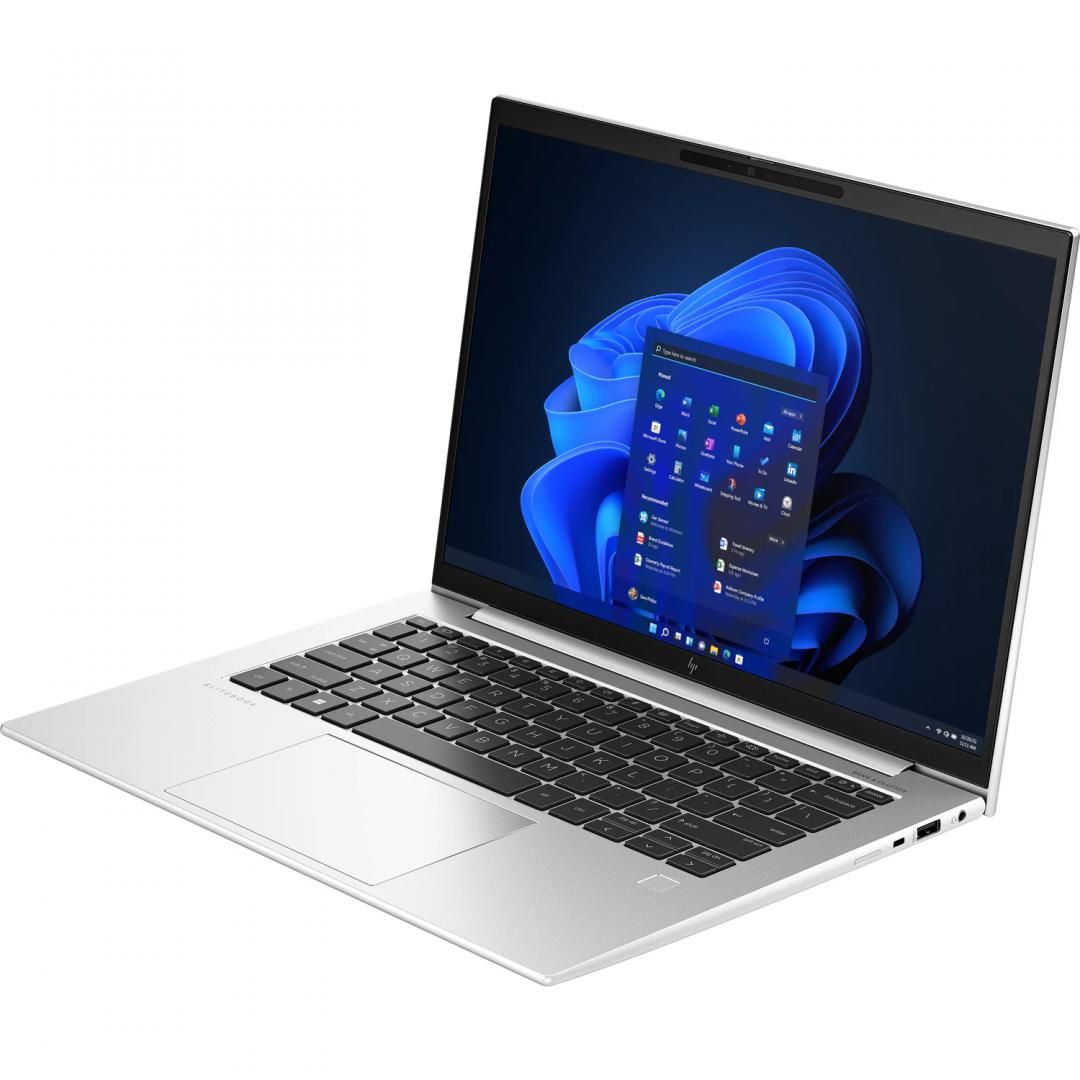 Laptop HP EliteBook 840 G10 cu procesor Intel Core i5-1340P 12-Core (1.9GHz, up to 4.6GHz, 12MB), 14.0 inch WUXGA, Intel UHD Premium Graphics, 16GB DDR5, SSD, 512GB PCIe NVMe, Windows 11 Pro 64bit, Silver, 3yw_5