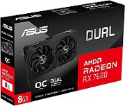 Asus Dual Radeon RX 7600 8GB OC V2 GDDR6 128-bit PCI Express 4.0 https://www.asus.com/motherboards-components/graphics-cards/dual/dual- rx7600-o8g-v2/techspec/_1