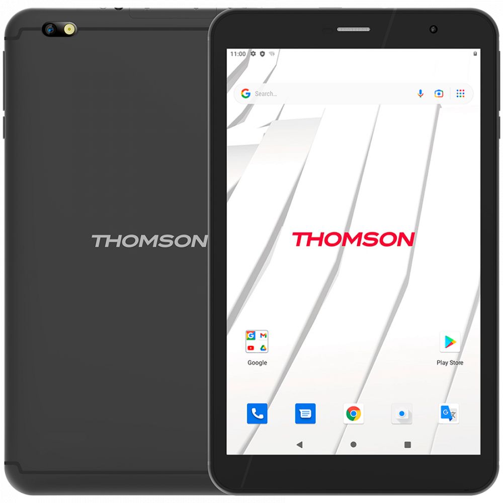 THOMSON TEO8 LTE, 8-inch (1280X800) HD display, Quad Qore SC9832E, 2 GB RAM, 32 GB ROM, 1xNANO SIM, 1xMicroSD, 1xMicroUSB, 2.0MP front camera, 5.0MP rear camera, WiFi AC, 4G LTE, BT 4.0, 4000mAh 3.8V battery, Plastic/Black, Android 13Go Edition_2