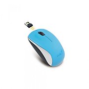 Mouse Genius NX-7000 wireless, PC sau NB, wireless, 2.4GHz, optic, 1200 dpi, butoane/scroll 3/1, albastru_1