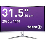 TERRA LCD/LED 3280W V3 silver/white CURVED USB-C/HDMI/DP_1