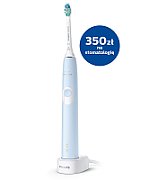 Periuta electrica sonica Philips Sonicare ProtectiveClean HX6803/04, 62000 miscari/minut, 1 mod de curatare, 2 intensitati, senzor presiune, functie BrushSync, 1 cap de periere, Albastru deschis_2