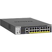 Netgear 16Port Gigabit PoE+ Managed Switch 100/1000/10000 M4300-16X 199W PoE Stabelbar, Nonstop Forwarding uvm._1