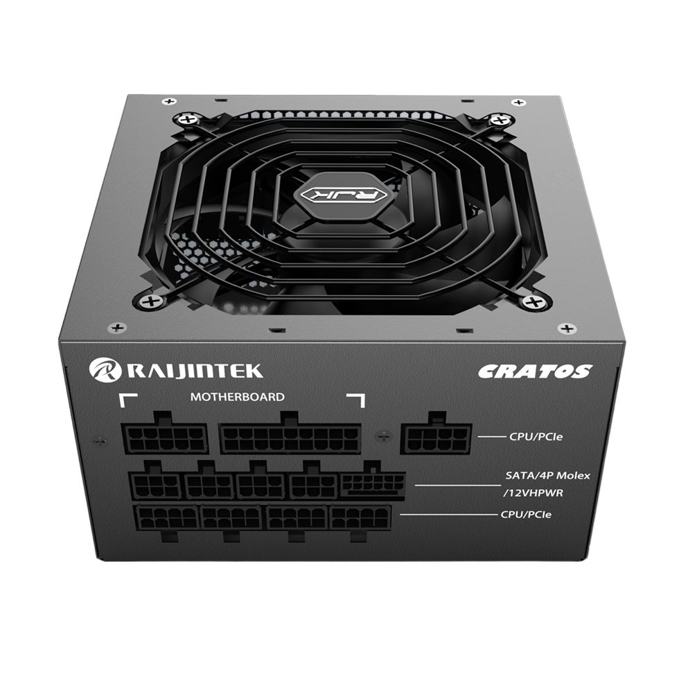 CRATOS 1200 Black, ATX, 80 PLUS GOLD, 1200W, PCIe 5.0, Full Modulara_2