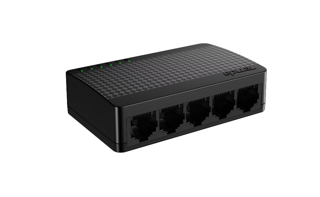 TENDA 5P-Gigabit Unmanaged Desktop Switch SG105M, Standarde retea: EEE802.3, IEEE802.3u, IEEE802.3x, IEEE802.3ab, Interfata: 5*10/100/1000Base-T Ethernet ports, Dimensiuni: 82mm*52mm*22mm(L*W*H), Material: Plastic, Capacitate switch: 10 Gbps, Packet forwarding rate: 7.44Mpps._3