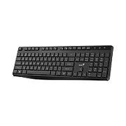 TASTATURA GENIUS wireless, multimedia, 104 taste + 11 taste multimedia (functii),  USB, negru, 