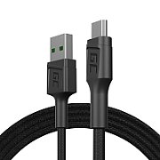 Green Cell KABGC20 USB cable 1.2 m USB 2.0 USB A Micro-USB B Black_1