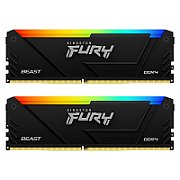 Memorie RAM Kingston Fury Beast, DIMM, DDR4, 64GB, 3200MHz, CL16, 1.35V, Kit of 2_1