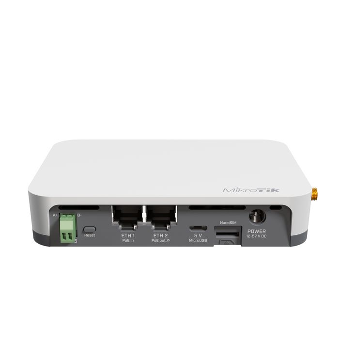 Mikrotik KNOT LR9 kit - IoT Gateway with 650MHz CPU, 64MB RAM, 2 x 10/100Mbps Ethernet ports (PoE-in and PoE-out), built-in 2.4Ghz 802.11b/g/n Dual Chain wirele_2