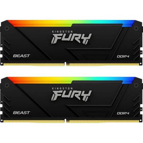 Kingston 16GB 3600MT/s DDR4 CL17 DIMM (Kit of 2) FURY Beast RGB_3