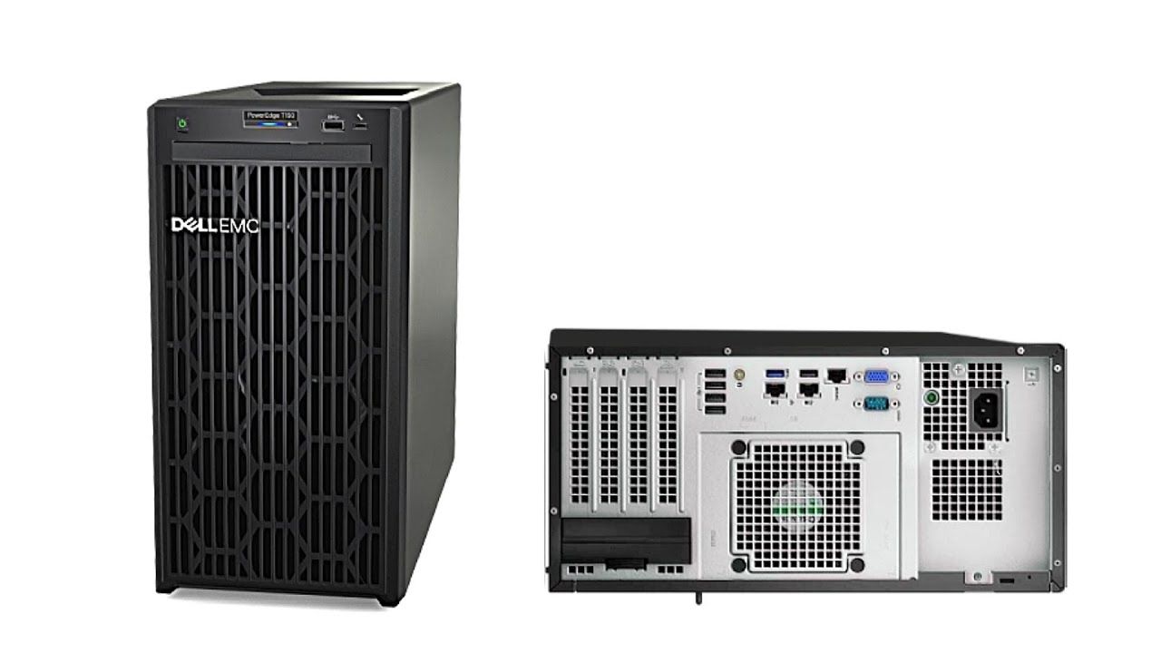 Dell PowerEdge T150 Tower Server,Intel Xeon E-2314 2.8G(4C/4T),16GB 3200MT/s UDIMM,2TB 7.2K RPM SATA 6Gbps(4x3.5