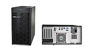 Dell PowerEdge T150 Tower Server,Intel Xeon E-2314 2.8G(4C/4T),16GB 3200MT/s UDIMM,2TB 7.2K RPM SATA 6Gbps(4x3.5