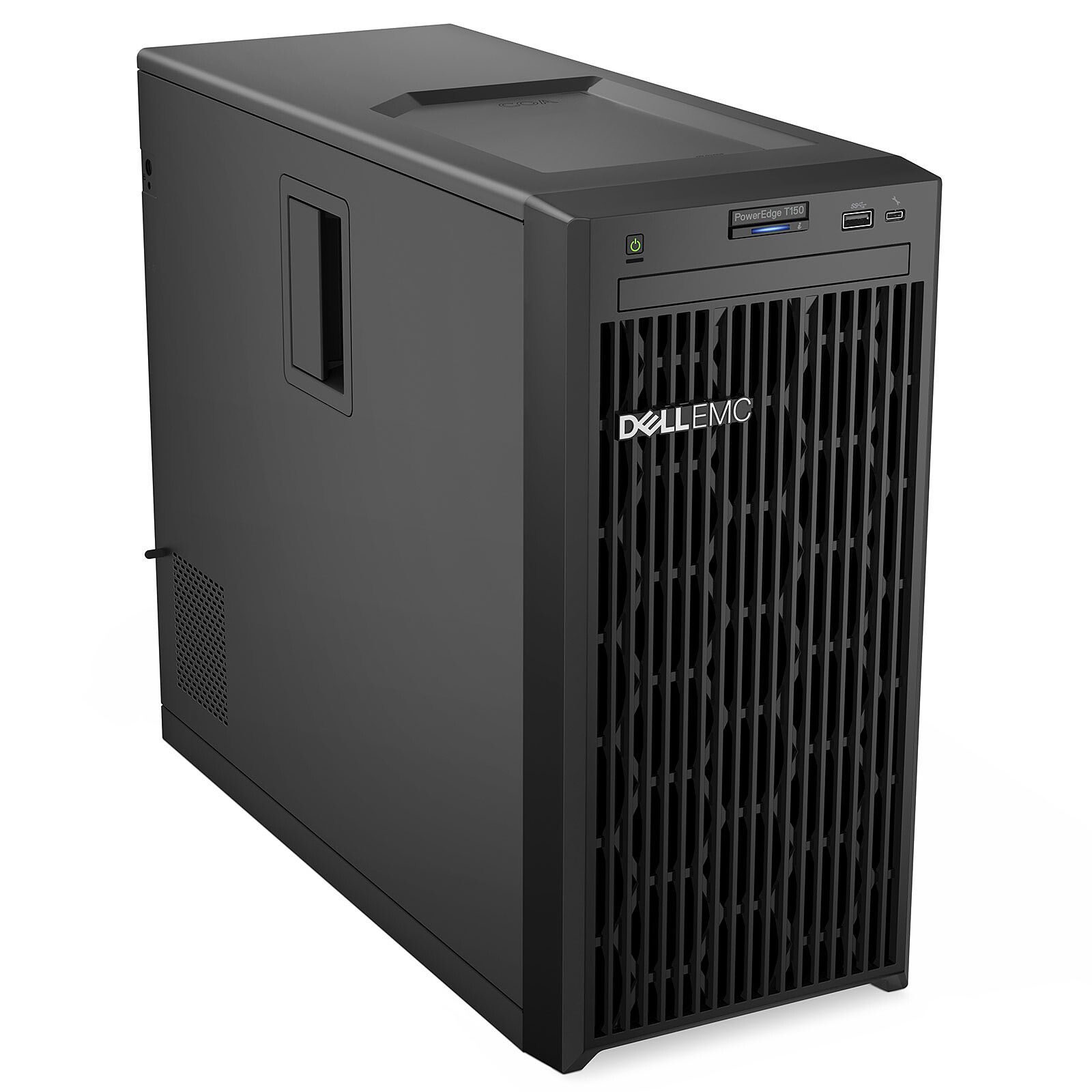 Dell PowerEdge T150 Tower Server,Intel Xeon E-2314 2.8G(4C/4T),16GB 3200MT/s UDIMM,480GB SSD SATA RI(4x3.5