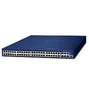 PLANET SGS-6310-48P6XR switch-uri Gestionate L3 Gigabit Ethernet (10/100/1000) Power over Ethernet (PoE) Suport 1U Albastru_1