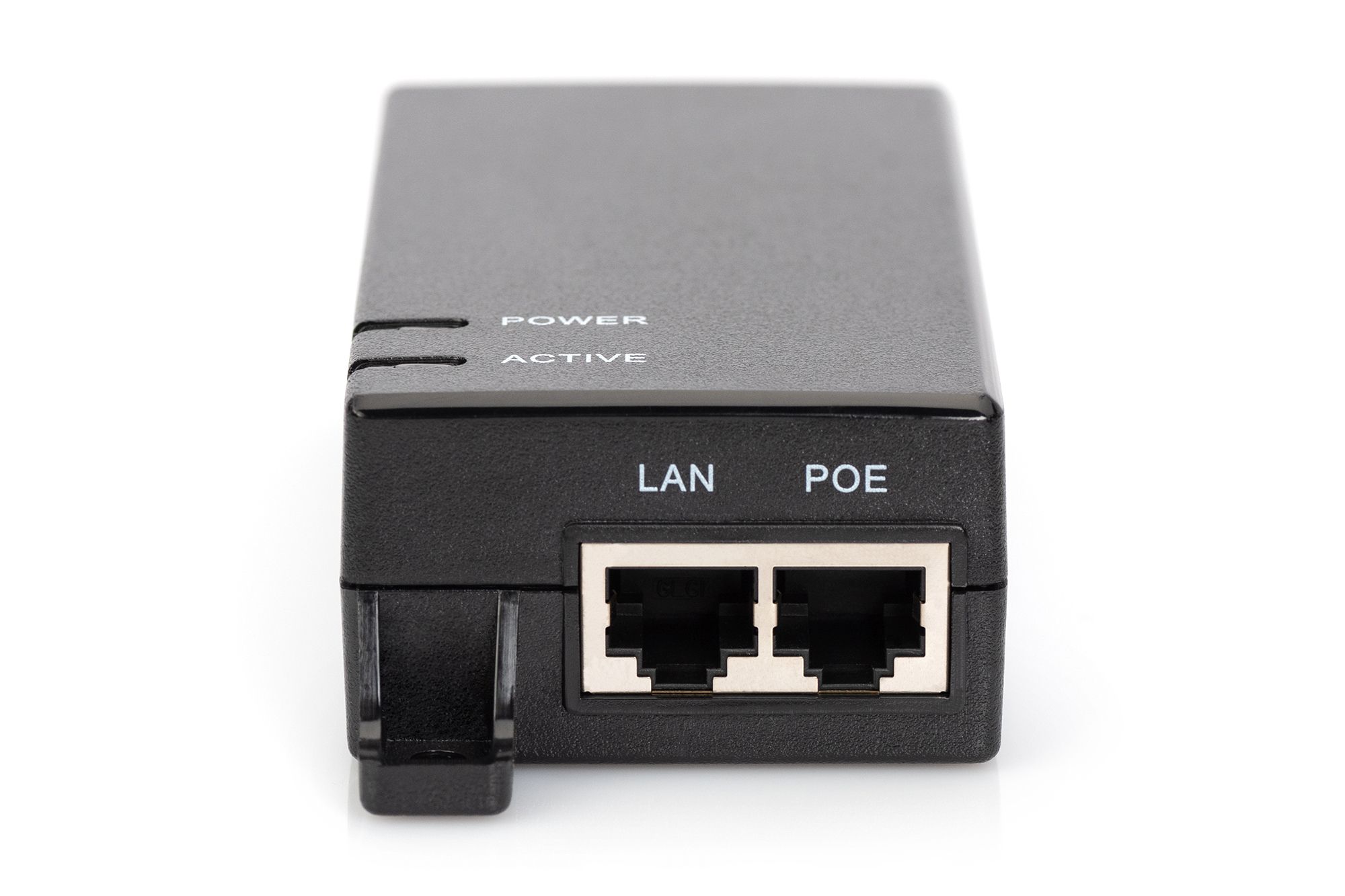 Gigabit Ethernet PoE Injector, 802.3af Power Pins:4/5(+),7/8(-), 15.4W_2