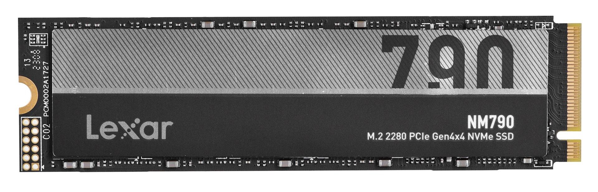 Lexar 1TB High Speed PCIe Gen 4X4 M.2 NVMe, up to 7400 MB/s read and 6500 MB/s write, EAN: 843367130283_3