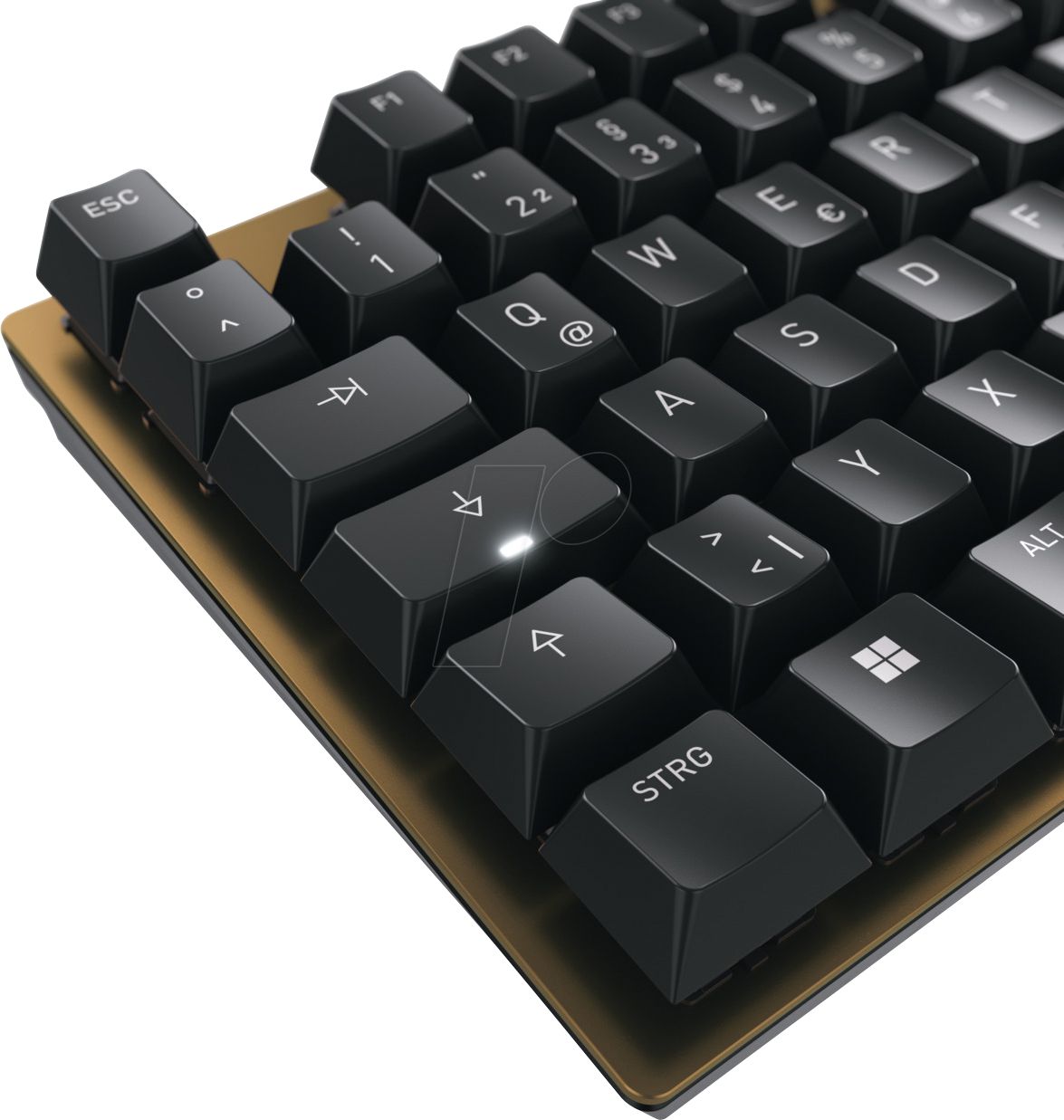 CHERRY Keyboard KC 200 MX MX2A BROWN [DE] white/silver MX2A BROWN Switch_2