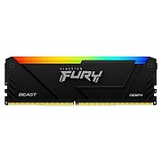 Memorie Kingston FURY Beast RGB 16GB DDR4 2666MHz CL16 Dual Channel Kit_1